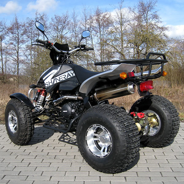 348cc 4 Stroke Tuổi trẻ đua xe ATV 2x Phanh đĩa thủy lực Phía trước 1x Phanh sau