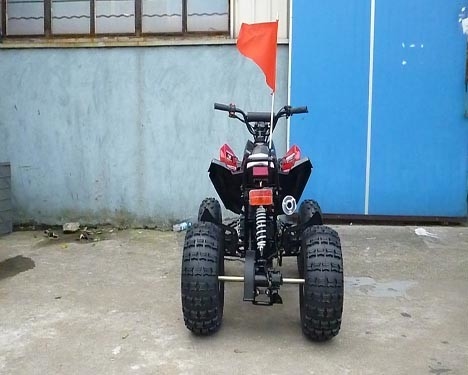 Khởi động điện Thanh niên Racing ATV Phanh trống phía trước Phanh đĩa phía sau 12 V Pin 4AH