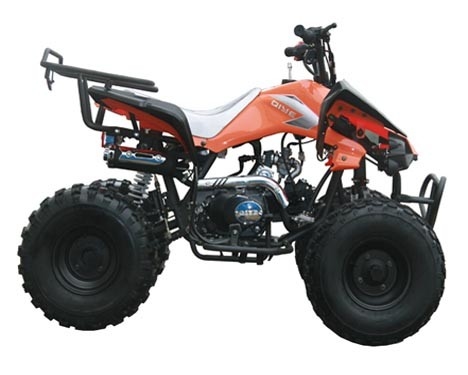 Động cơ 125cc Hoàn toàn tự động Giới trẻ đua xe ATV với Tải trọng ngược tối đa 65kg Khởi động điện