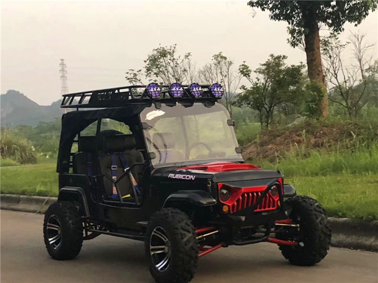 Xe 4 chỗ ngồi Kart Buggy dành cho người lớn Toyota Jeep Go Kart 300cc với hộp số tự động