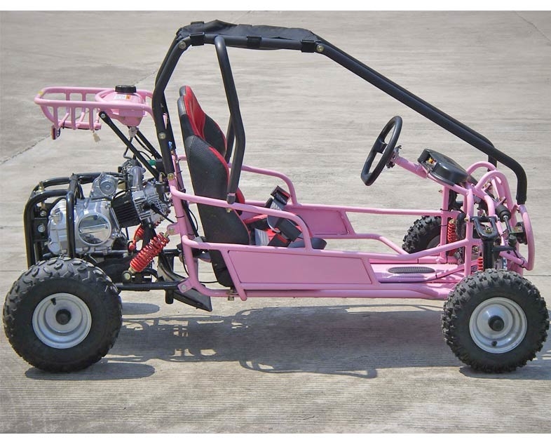 Thao tác phanh chân Go Kart Buggy 4 Stroke CTV Khởi động tự động với số lùi
